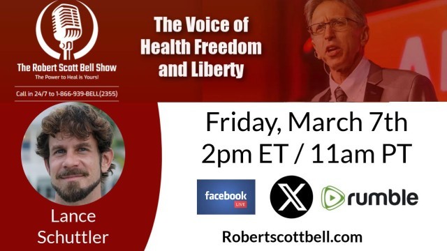 DeSantis mRNA Mandates, Lance Schuttler, Ascent Nutrition, Happy Nutrition Month, Big Chem’s Legal Shield, Makary vs Censorship