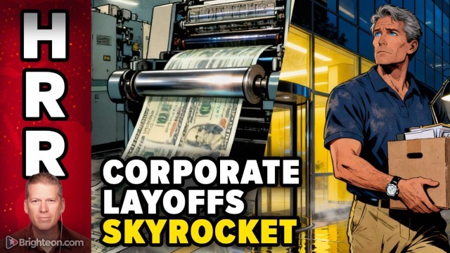 Corporate Layoffs BALLOON while the U.S. Economy CRUMBLES