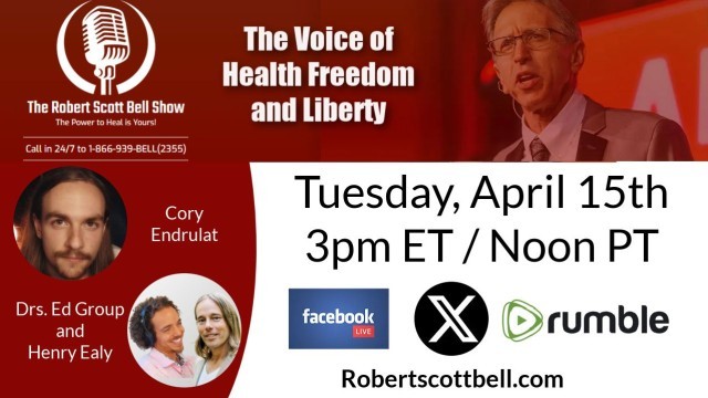 RFK Jr. Slams FDA, Cory Endrulat, Natural Intelligence Unleashed, Dr. Group & Dr. Ealy, Real ID