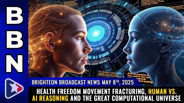 Health freedom movement FRACTURING, Human vs. AI reasoning and the great computational universe