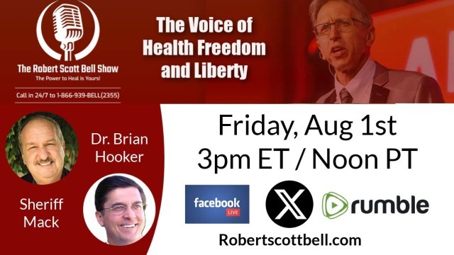 Dr. Brian Hooker, Aluminum Study Exposed, ACIP Replaced, Tylenol Injury Warning, Hour 2 Encore - Sheriff Mack