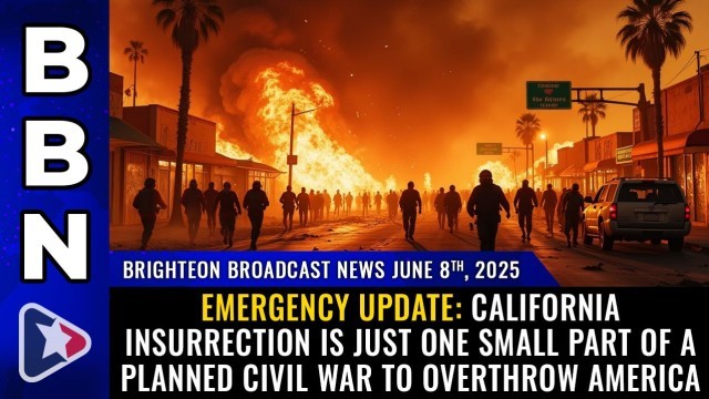 EMERGENCY UPDATE: California insurrection is just one small part of a planned CIVIL WAR to overthrow America