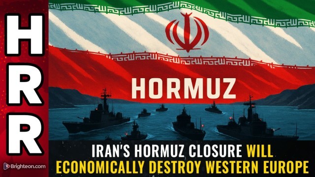 Iran's Hormuz closure will economically DESTROY Western Europe