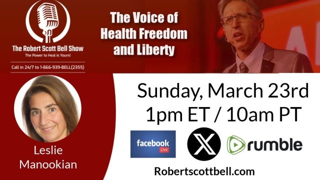 A Sunday Conversation with Leslie Manookian: Leslie’s Fight in Idaho and Beyond