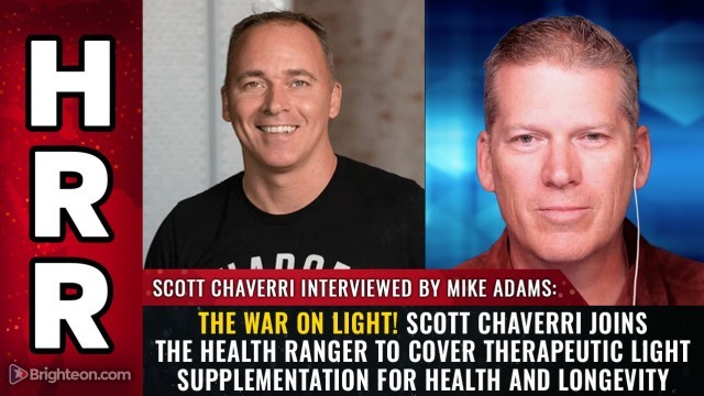 The WAR on LIGHT! Scott Chaverri joins the Health Ranger to cover therapeutic light supplementation for health and longevity