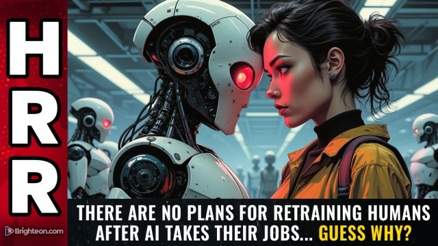 There are NO PLANS for retraining humans after AI takes their jobs... guess why?