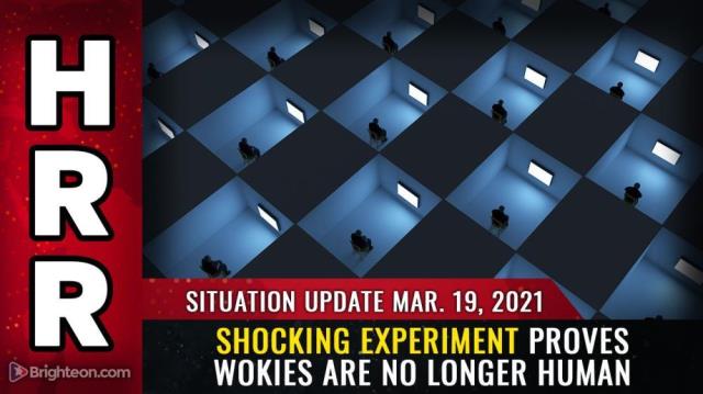 Shocking experiment proves "wokies" are no longer human