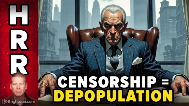 Anti-Humanists Push CENSORSHIP So They Can Get Away with DEPOPULATION