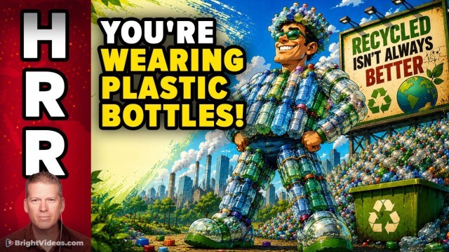 You're WEARING Plastic Bottles! Recycled Polyester is Microplastics Pollution