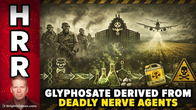 The True History of Glyphosate, Derived from Deadly Organophosphate Nerve Agents like Sarin and VX (Developed by Nazi Scientists)
