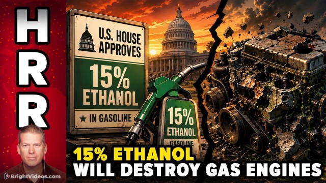 U.S. House Approves 15% ETHANOL in Gasoline that Will Destroy Gas Engines