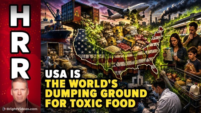 How the USA Became the Global DUMPING GROUND for Toxic, Contaminated Food