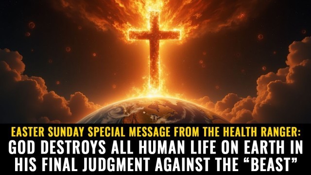 Easter Sunday special message from the Health Ranger: God DESTROYS all human life on Earth in his final judgment against the “BEAST”