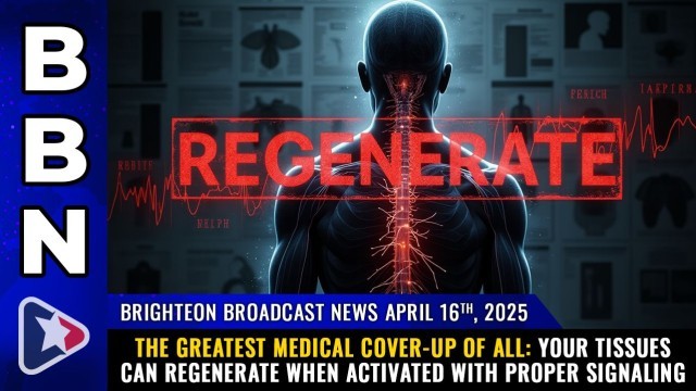 The greatest medical cover-up of all: Your tissues can REGENERATE when activated with proper signaling