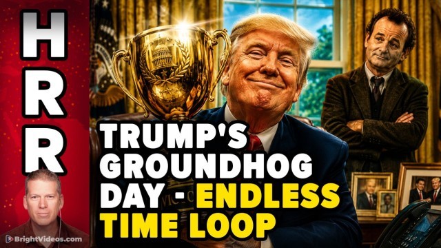 Trump's Groundhog Day: We Are Stuck In A Repeating TIME LOOP of Endless War and Impossible Peace