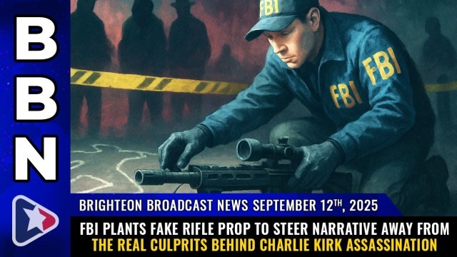 FBI plants FAKE rifle prop to steer narrative away from the real culprits behind Charlie Kirk assassination
