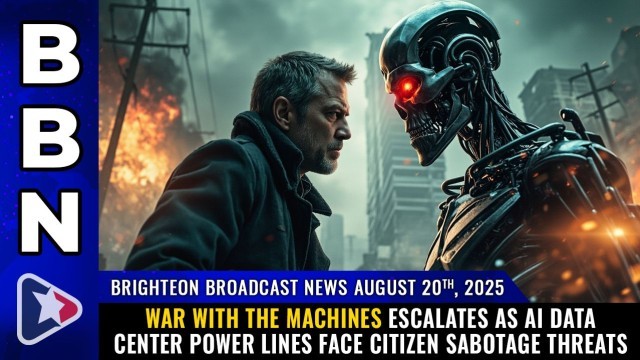 WAR with the machines escalates as AI data center power lines face CITIZEN SABOTAGE threats