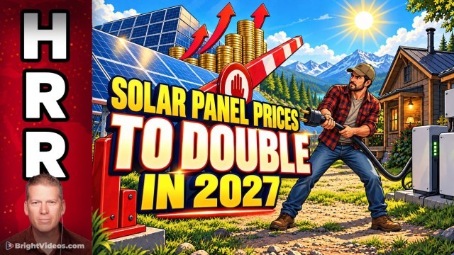 Solar Panel Prices to DOUBLE in 2027, Making Power Sovereignty MORE Expensive