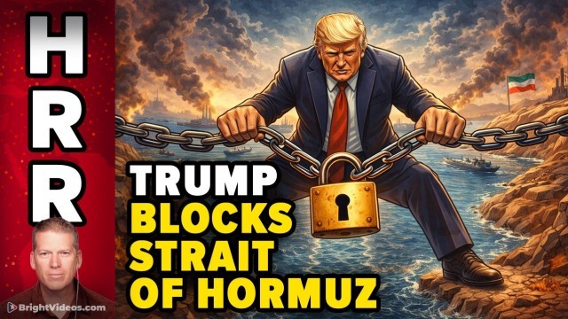 Trump BLOCKADES the Straight of Hormuz After Weeks of Demanding Iran OPEN It