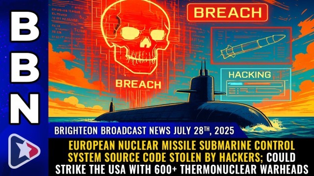 European nuclear missile submarine control system SOURCE CODE stolen by hackers; could strike the USA with 600+ thermonuclear warheads