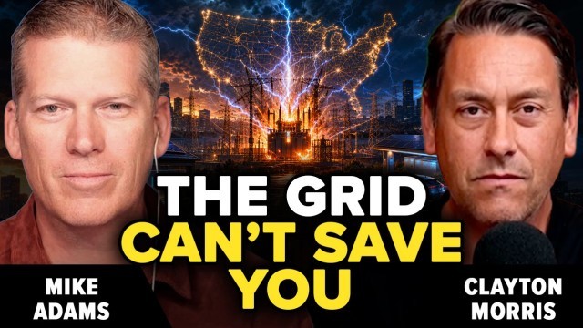 Mike Adams Joins Clayton Morris on Redacted to Warn of Rolling Blackouts and Energy Control