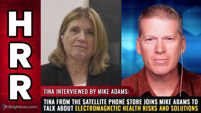 Tina from the Satellite Phone Store joins Mike Adams to talk about Electromagnetic Health Risks and Solutions