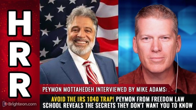 Avoid the IRS 1040 TRAP! Peymon from Freedom Law School reveals the secrets they don't want you to know