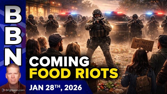 The Coming FOOD RIOTS - Will Federal Agents Massacre Starving Americans who Protest?