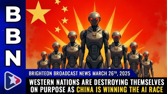 Western nations are DESTROYING THEMSELVES on purpose as China is winning the AI race
