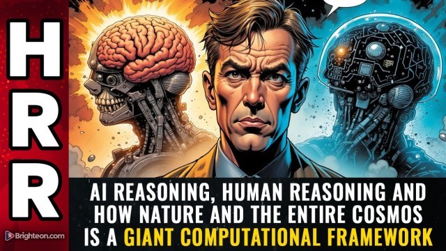 AI reasoning, HUMAN reasoning and how nature and the entire cosmos is a giant computational framework