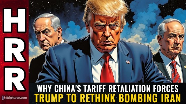 Why China's tariff retaliation forces Trump to RETHINK bombing Iran
