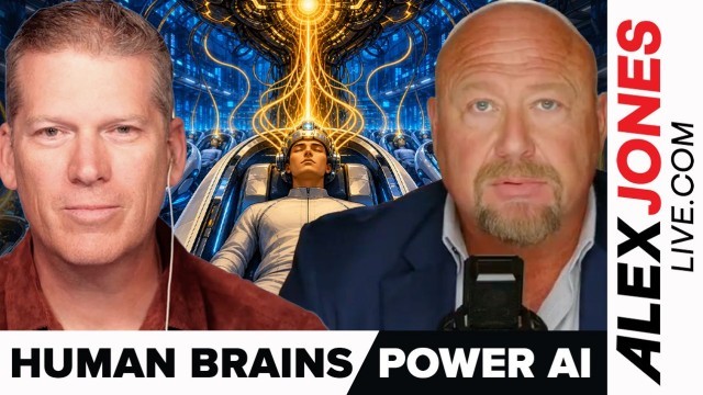 Mike Adams Joins Alex Jones to Warn of Lab-Grown Brain AI and Next-Generation Bioweapons