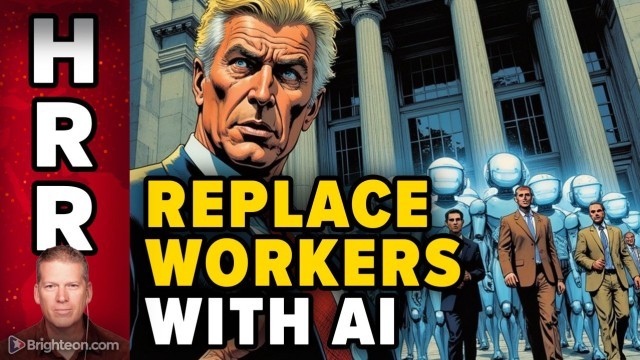 Trump's secret plan to replace HALF of all federal workers with AI machines