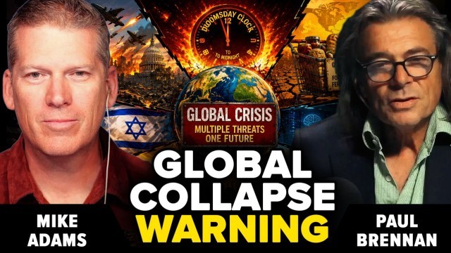 Mike Adams Joins Paul Brennan to Talk About Global Famine, AI Takeover and the Collapse of Western Stability