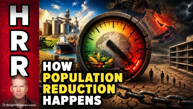The Population Will SHRINK To Match the Available Food Supply