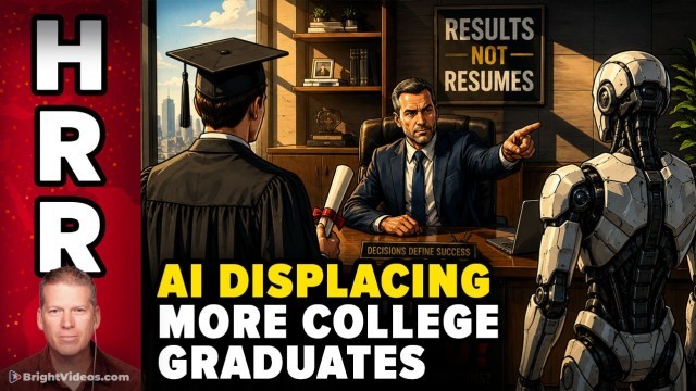 College Graduates Face DIRE Job Placement Scenario as AI Replaces More College Degrees