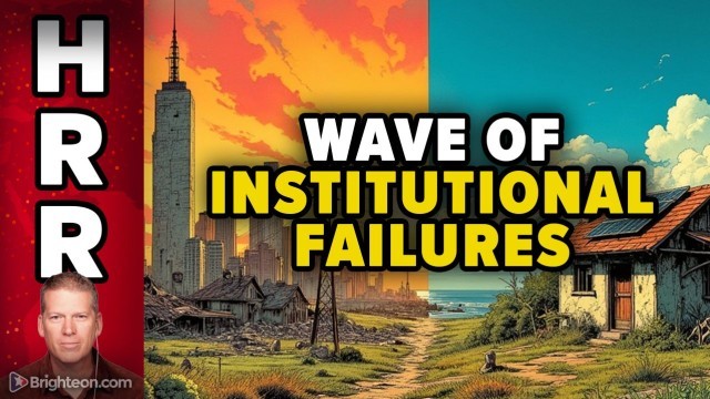 Wave of institutional FAILURES now incoming