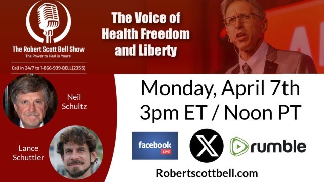 Live from SLC! Neil Schultz, MAHA Tour, Lance Schuttler, Ascent Nutrition, FDA’s Failures, Free Speech