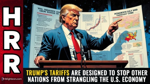 Trump's tariffs are designed to stop other nations from STRANGLING the U.S. economy