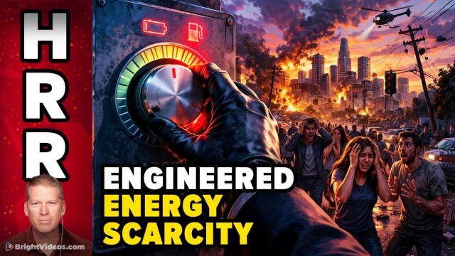 The REAL Agenda is Engineered Energy Scarcity as a Means of Total Control