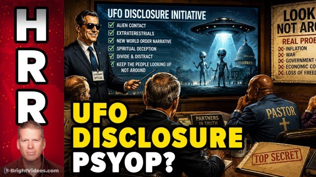 Christian Pastors Being Briefed on Government-Run UFO DISCLOSURE Agenda