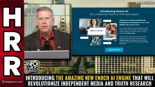 Introducing the amazing new ENOCH AI engine that will revolutionize independent media and truth research