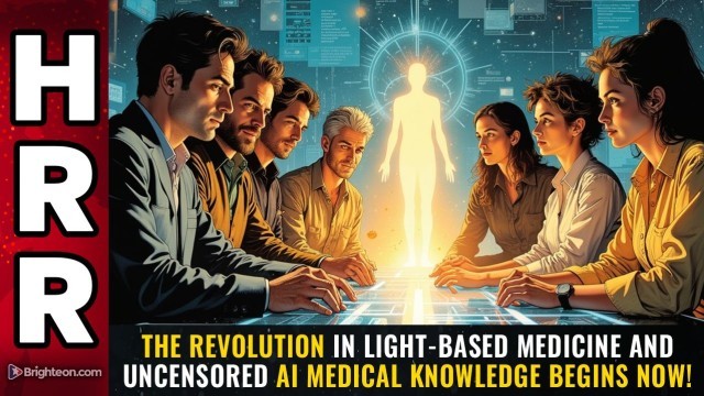 The revolution in light-based medicine and uncensored AI medical knowledge BEGINS NOW!