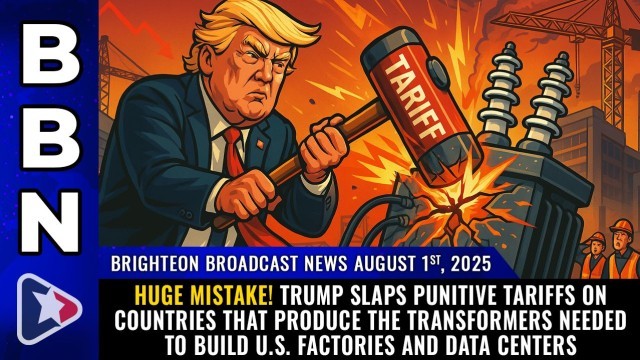 HUGE MISTAKE! Trump slaps punitive tariffs on countries that produce the TRANSFORMERS needed to build U.S. factories and data centers
