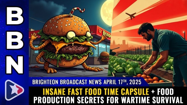 INSANE fast food TIME CAPSULE + Food production secrets for WARTIME survival