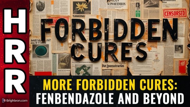 MORE FORBIDDEN CURES: Fenbendazole and beyond