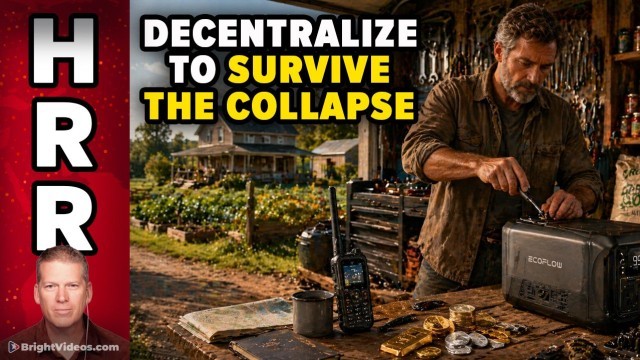 Local Redundancy and Decentralization are Keys to Surviving the Inbound Global Economic Collapse