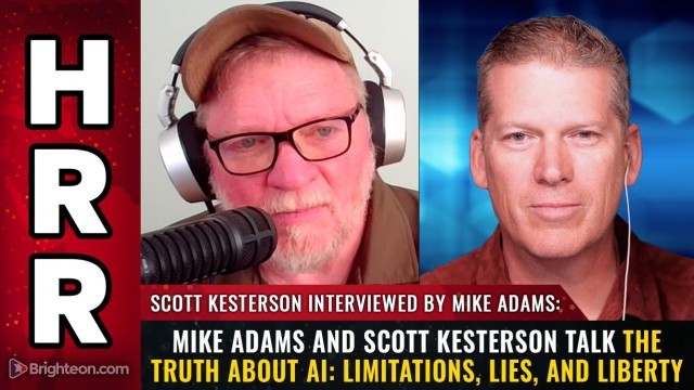 Mike Adams and Scott Kesterson Talk The Truth About AI: Limitations, Lies, and Liberty