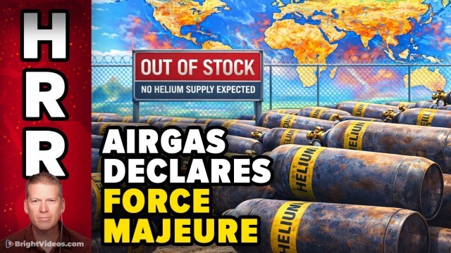 AirGas Sent my Lab a Force Majeure Letter Announcing NO MORE HELIUM