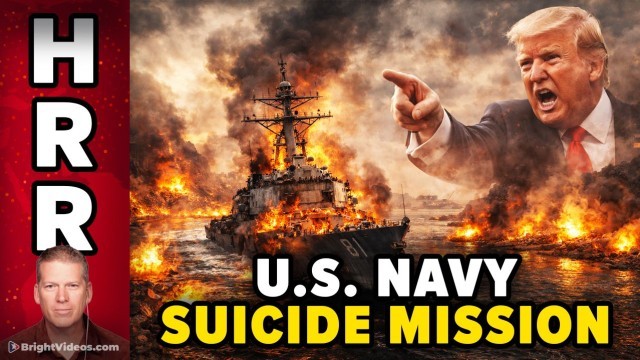 Trump Orders U.S. Navy on SUICIDE MISSION in the Straight of Hormuz